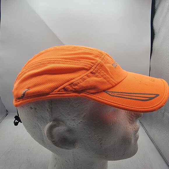 Saucony A Snails Pace Orange Running Hat Cap Athletic Lightweight Outdoors - Picture 4 of 9